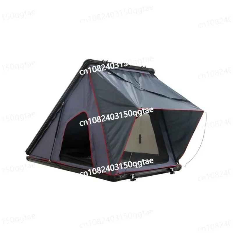 Aluminum Alloy Automatic Triangle Roof Tent Quickly Open Type Camping Tent Self-Driving Travel Essential Rainproof Car Tent