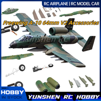 Freewing A-10 64mm V2 Original Complete Set Of Accessories, Fuselage, Main Wings, Landing Gear, Cockpit Cover Stickers