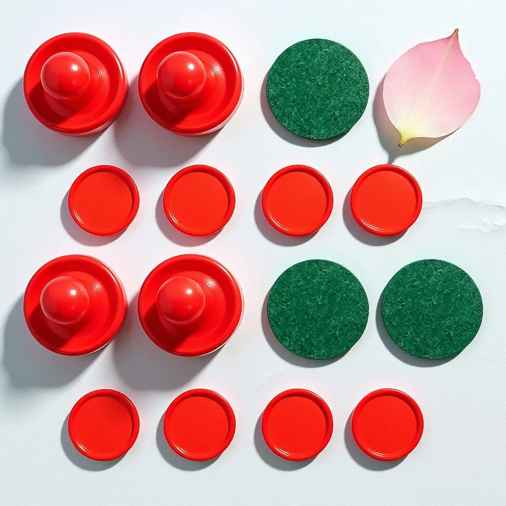 

1Set Ice Hockey Table Accessories Kit Upgrade Hockey Parts Mini Pucks Striker Table Game for Family Play
