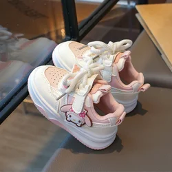 Children's Sneakers Sanrio Kuromi My Melody Baby Girls Casual Shoes Toddler Anti-slip Outdoor Shoes Kids Sport Shoes