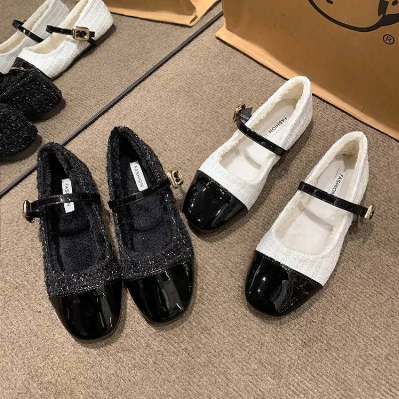 Chaussures Plates Décontractées pour Femme, Baskets Rondes à Enfiler, Rétro, Confortables sur Talons, Nouvelle Collection Été 2024