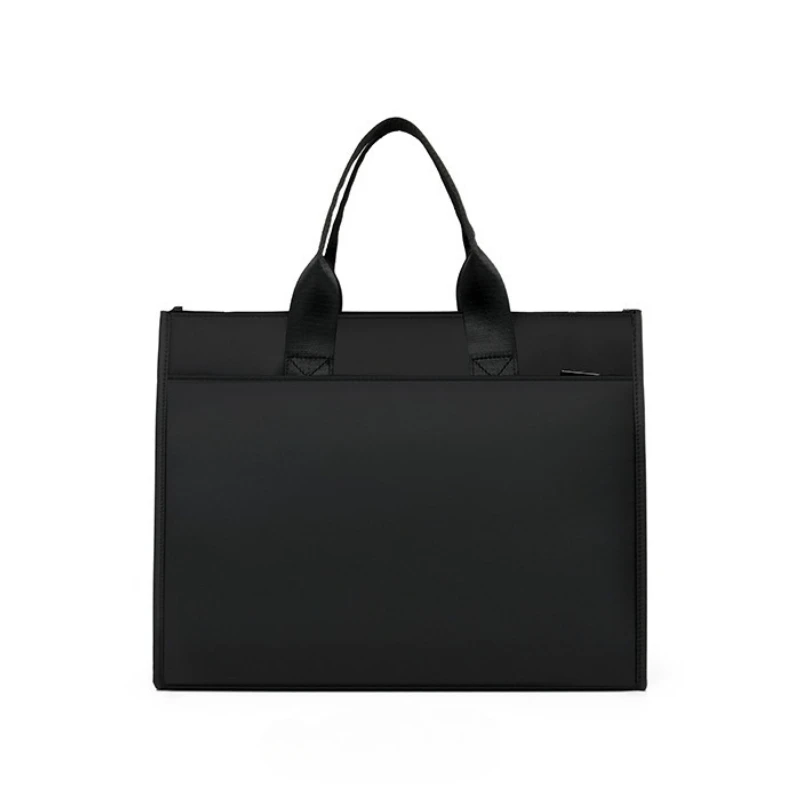 New Business Casual Men's Handbag - Large Capacity Travel Computer Bag - Lightweight with Multiple Compartments - Briefcase