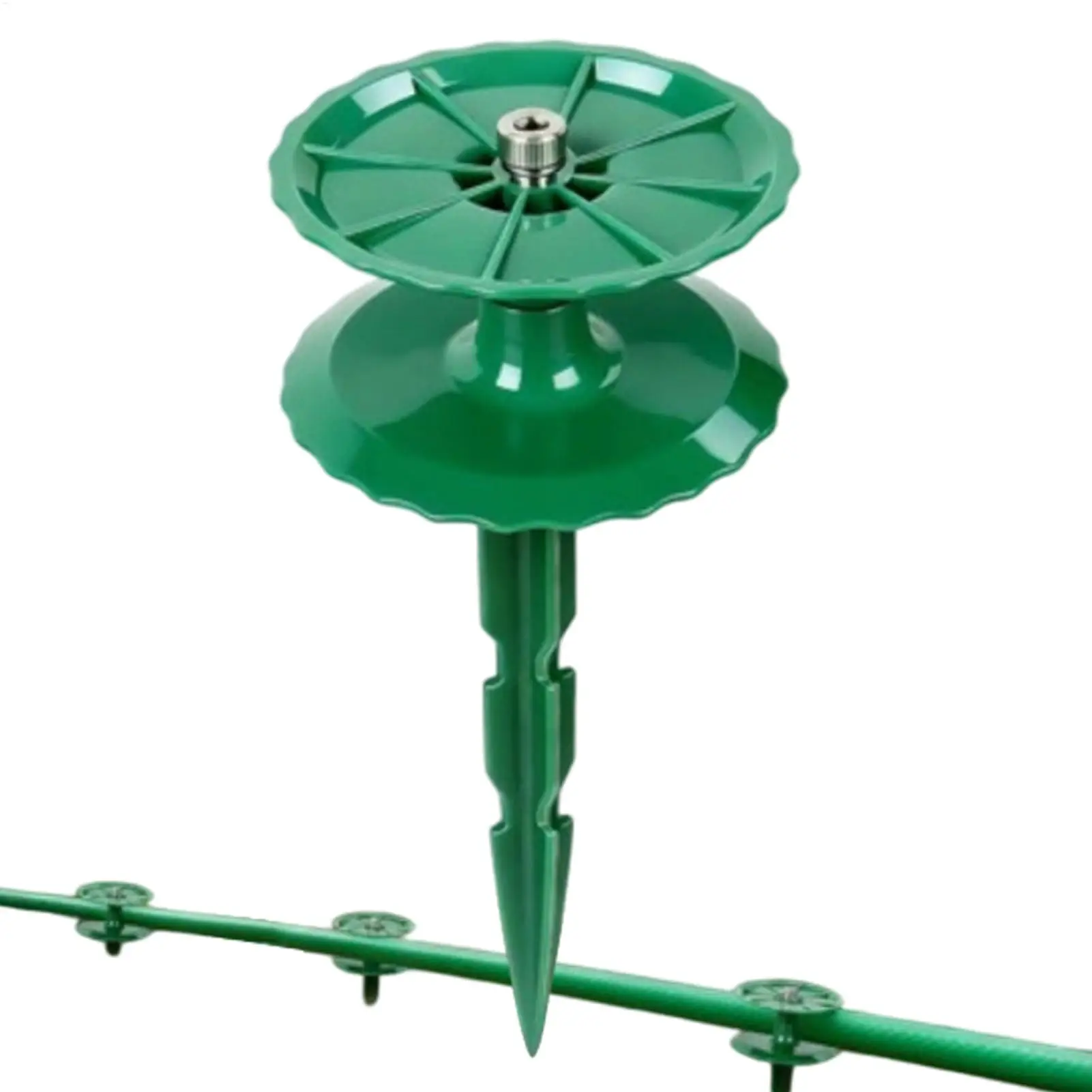 Long Support Ground Insert Hose Holding Spike Garden Hose Guide Stable Pipeline Organizer for Lawn Yard Orchard Greenhouse Farm