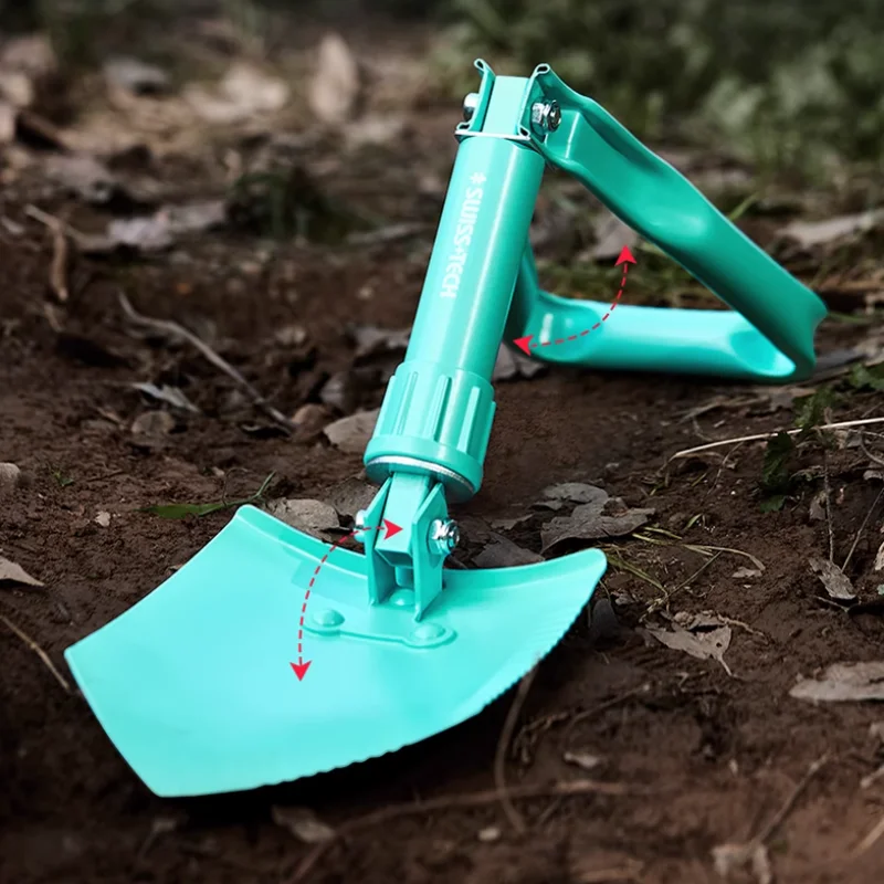 Strumento per pala pieghevole da pesca da campeggio montato su camion con pala da ingegnere multifunzione EDC Mantis portatile da esterno