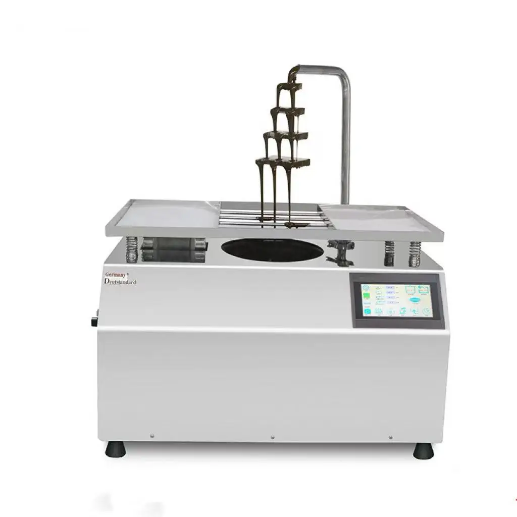 New Professional Commercial Electric Hot Chocolate Dispenser Two Taps For Milk/Fruit/Vegetables Accurate Temperature Control