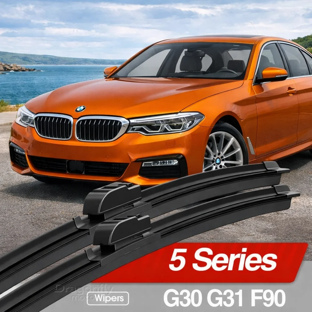 

Front Windshield Wiper Blades 2pcs Windscreen Window Accessories 2017 2018 2019 2021 For BMW 5 Series G30 G31 F90 2016-2023 2022