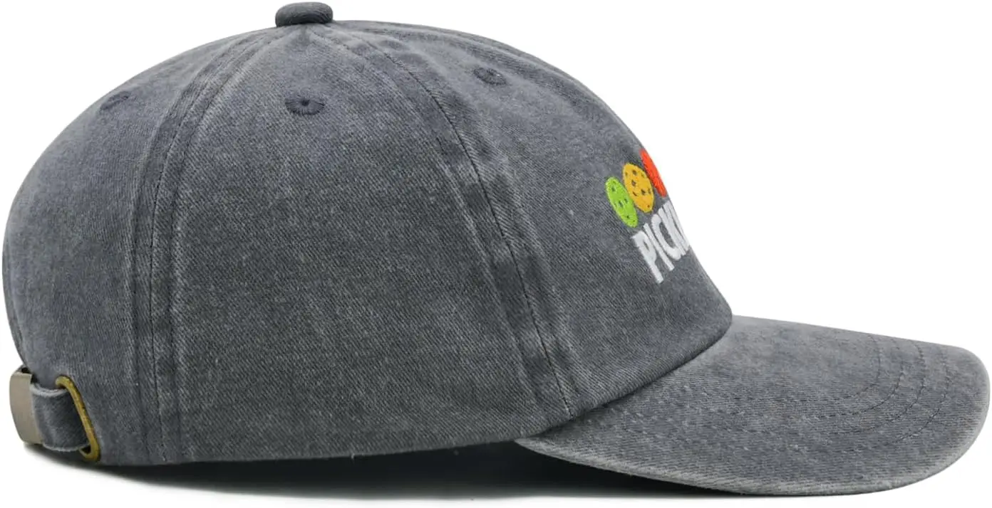 قبعة بيكلبول للنساء والرجال، هدايا لمحبي كرة البيسبول، قبعة بيسبول مطرزة ومغسولة قابلة للتعديل