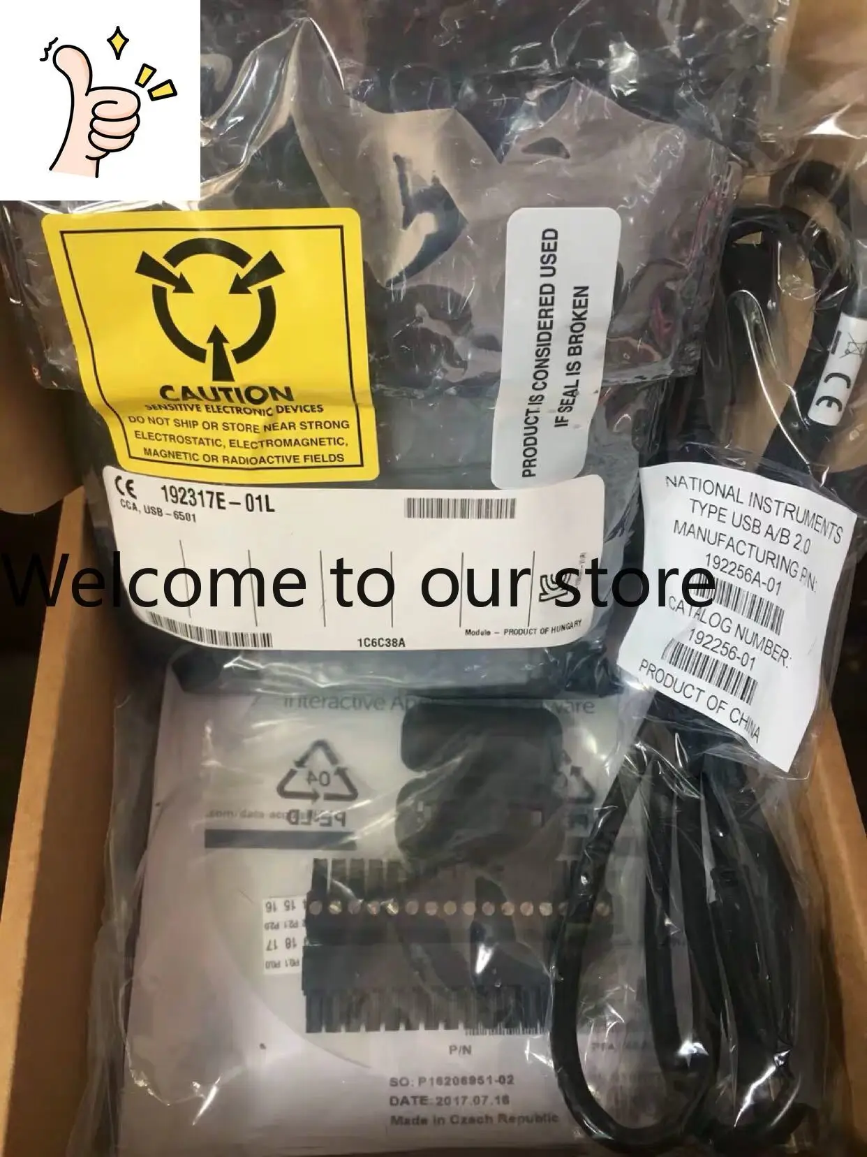 Brand New In Stock, NI USB-6501 0021 Data Collection Card 779205-01