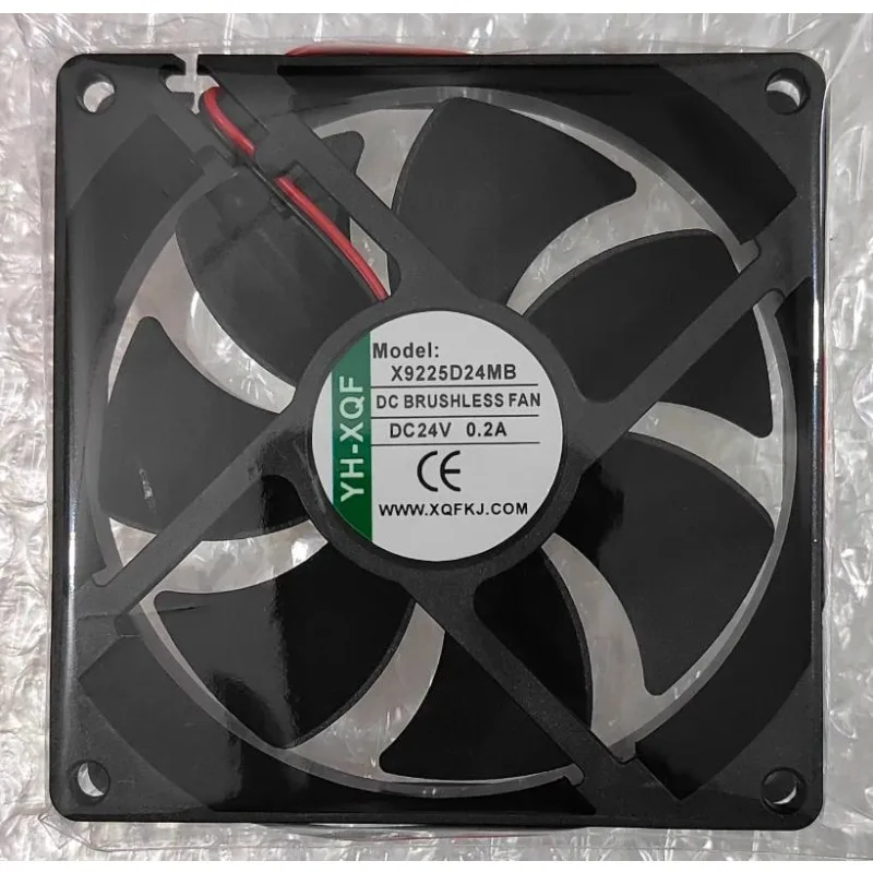 

New Cooler Fan for YH-XQF X9225D24MB 9225 24V 0.2A 9CM Inverter Cooling Fan 92 * 92 * 25MM