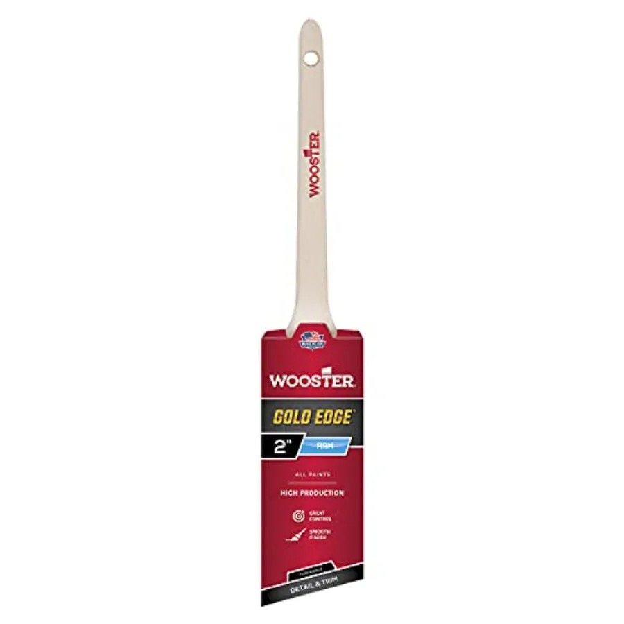 

534- Series 534"Edge Th Angle Brush,,Gold, White