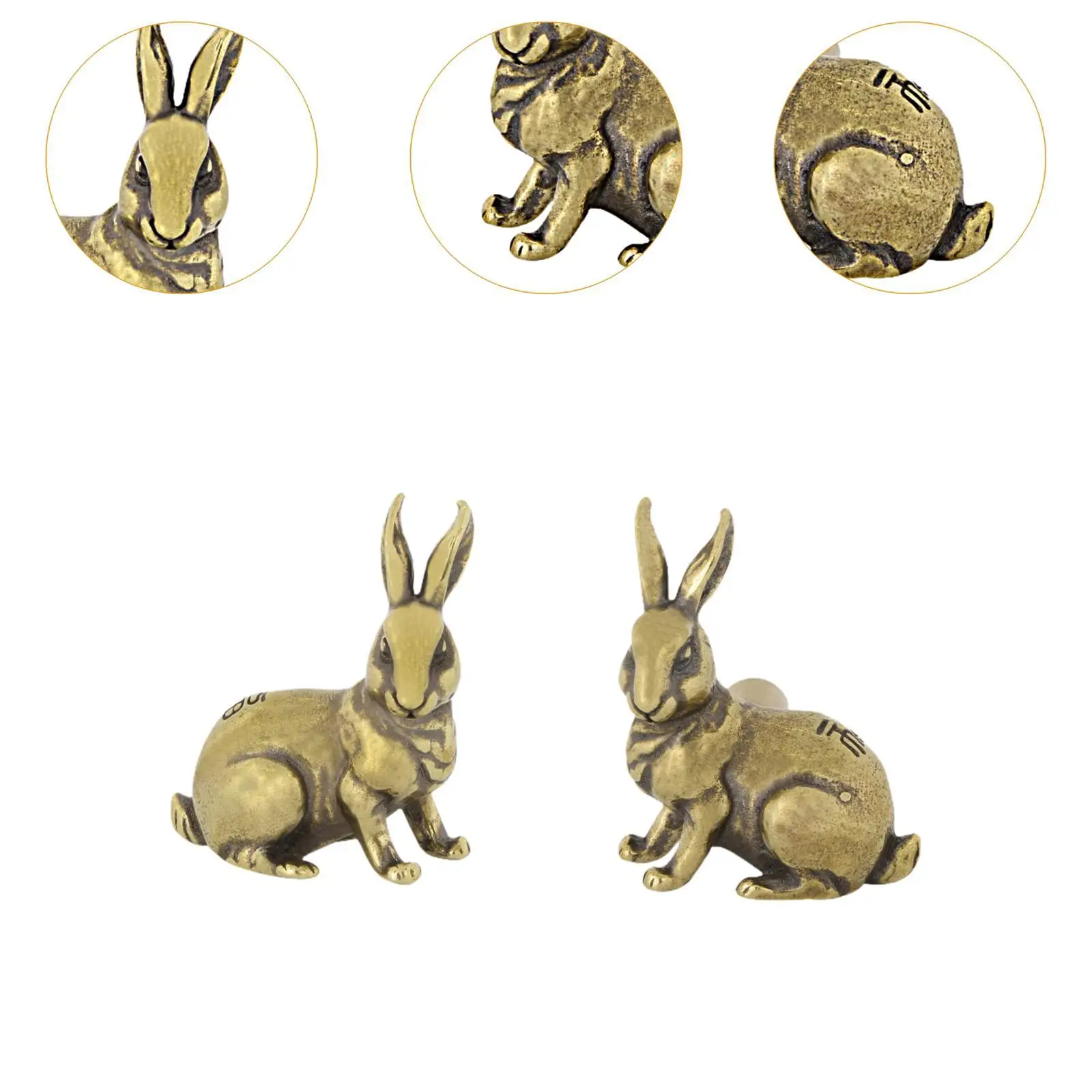 2x مقبض خزانة أرنب مقبض سحب للخزانة لأدراج خزانة الملابس #5