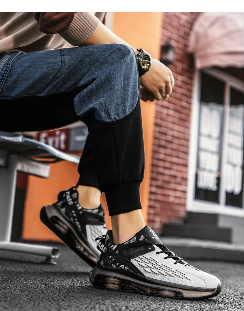 Herren-Freizeitsneaker Frühling Sommer Neue Atmungsaktive Leichte Renn-Outdoor-Laufschuhe Weiche Sohle Verschleißfeste Speed-Sportschuhe – Detail 17