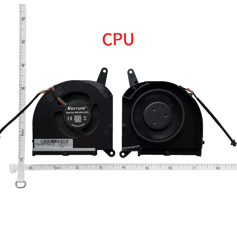 New CPU Cooling Fan For Gigabyte Aorus 15G 15P 17P 17G XC RX7G RP77 RX5G RP75 RP75W XA XD OLED SA AERO 17 AERO 15 OLED image 2