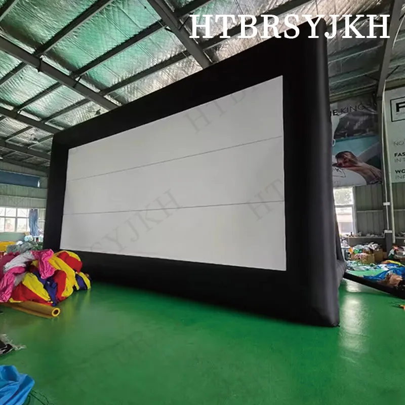 

Inflatable screen, with blower, outdoor square shopping mall lawn activities promotional decorative props