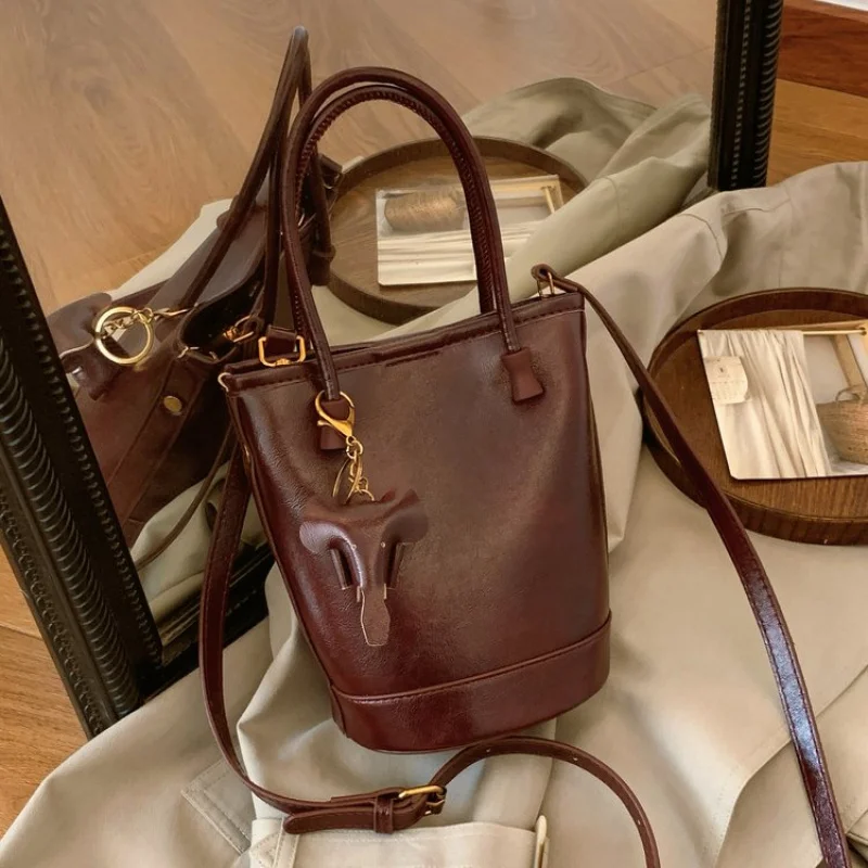 Sac à main en cuir sophistiqué pour femmes, sac à bandoulière de luxe de styliste, fourre-tout classique pour dames