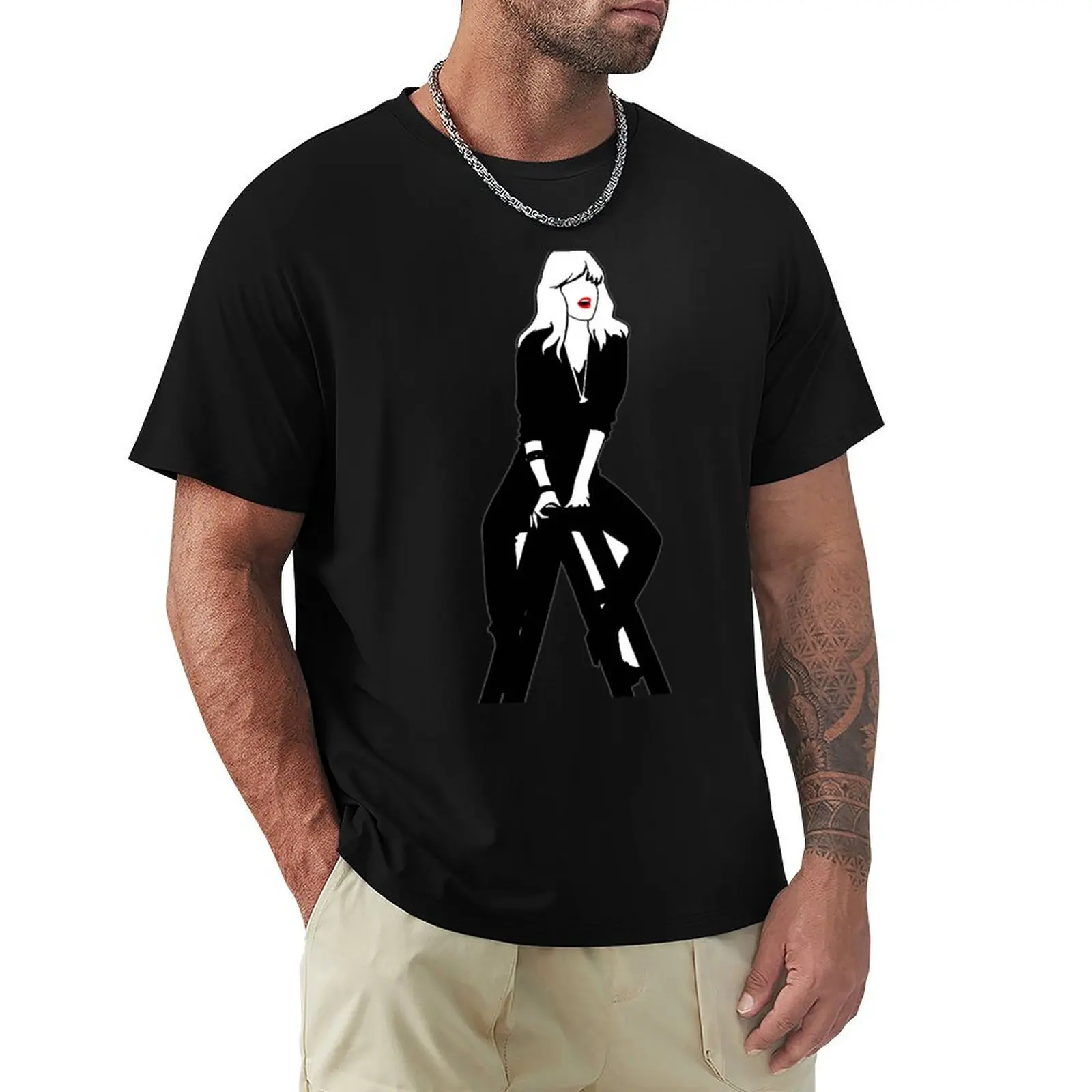 Grease 2 Cool Rider Michelle Pfeiffer -alternate T-Shirt Work Wear Lightweight Tee