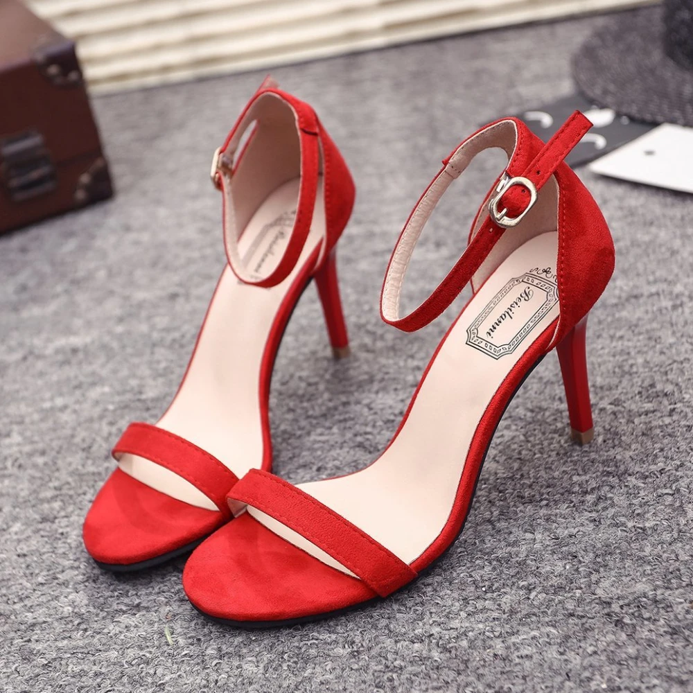 Women Shoes Summer New Heels Women Fashion Color Shallow High Heels Sexy Pointed Toe Outdoor Casual Party Dress Women High Heels