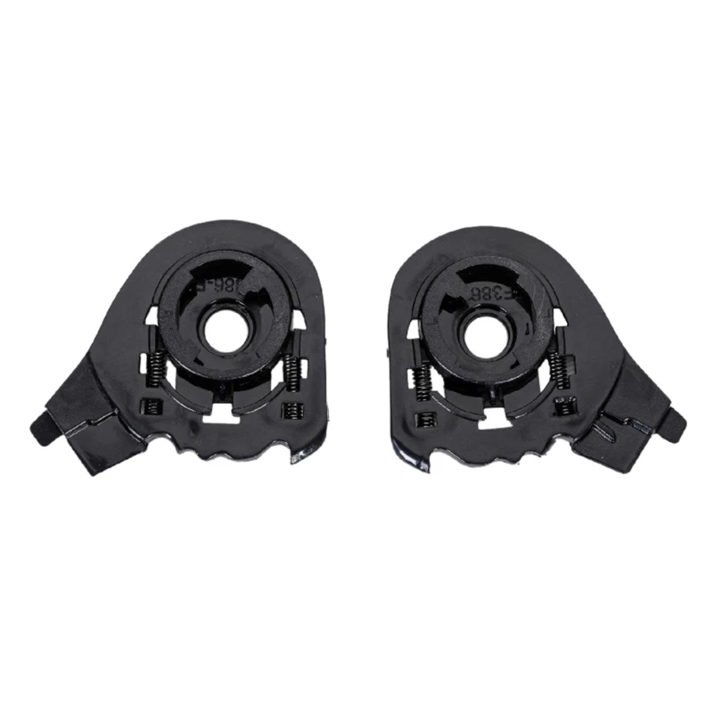 1 Pair Helmet Shield Pivots Base Plate Repair Kits Black for FF325 370 386