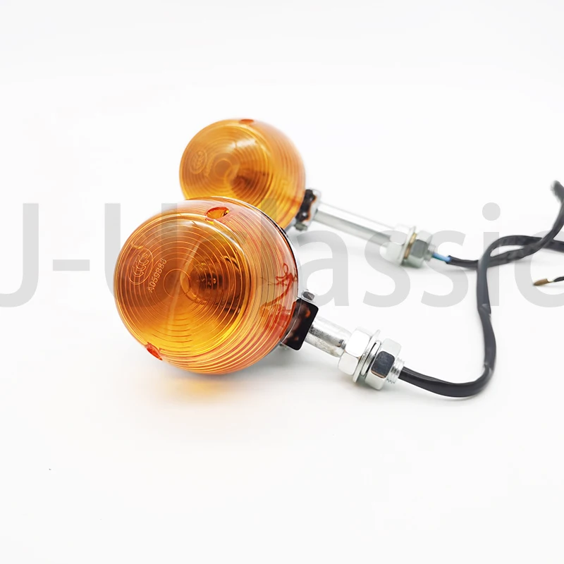 

Motorcycle Turn Signal Light Blinkers Amber Lamp For Honda CM125 XL100 C70 CT70 CT90 CB350 CM400 CB450 CB750 Indicators Flashers