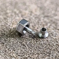 Watch accessories for AP all-steel 6×2.5×3.9 hexagonal watch head crown accessories silver mechanical