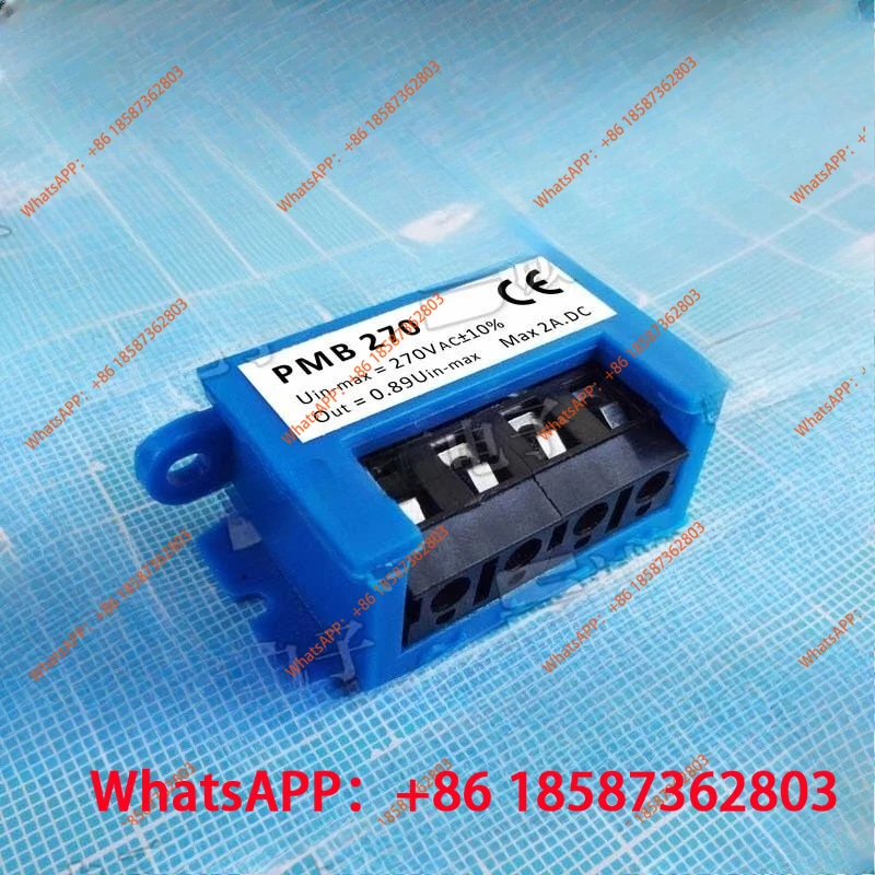 PMB 270 Brake Rectifier Uin-max = 270VAC ± 10% Out = 0.89 2A DC Quality Assurance