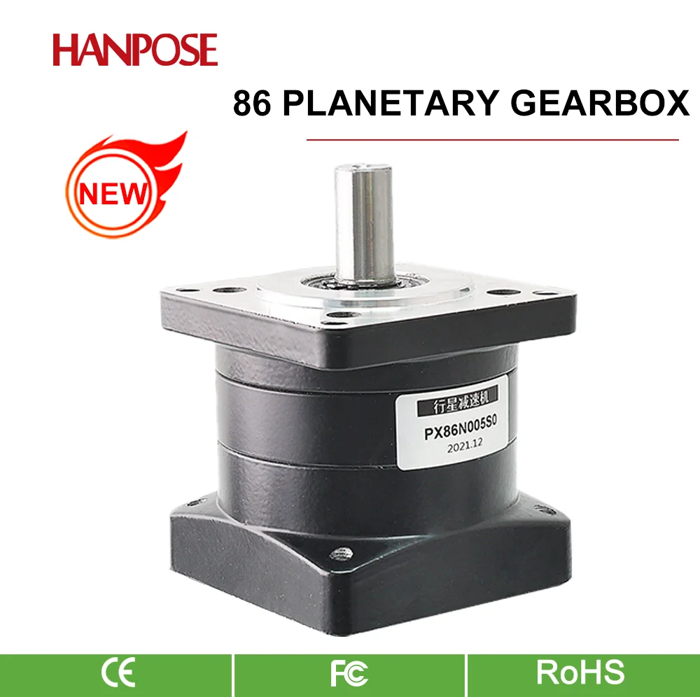 

hanpose motor 34HS11860-HG10-1 5-1 6.0A M High precision gearbox stepper motor nema3 for CNC engraving machine high torque 8N.