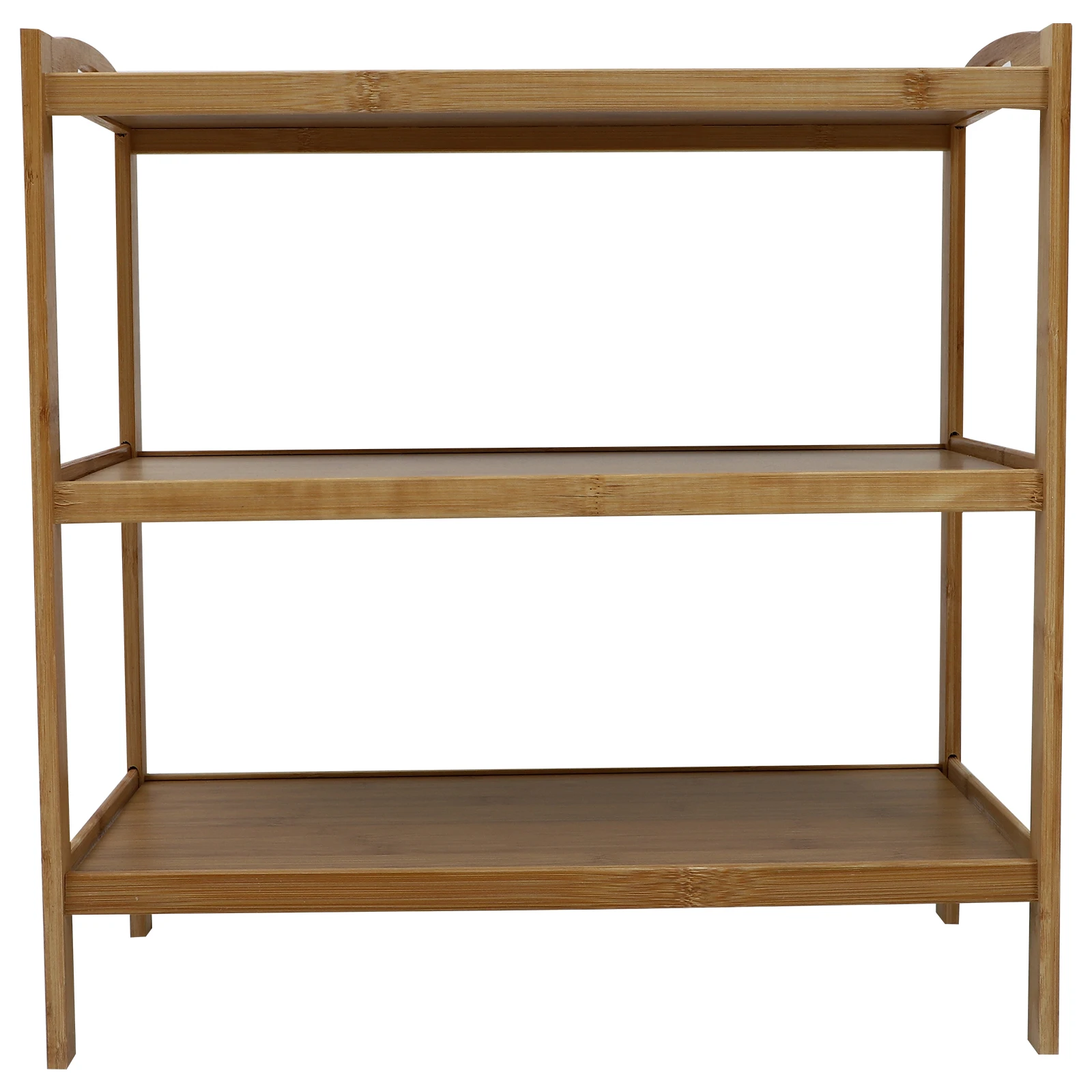 

1pc Bamboo Shoe Rack Three Layer Storage Stand Home Organizer Living Room Household Rack Multilayer Wood Holder