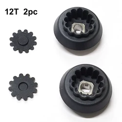 Blade Guide Connectors 12T 2pcs for Monsieur Cuisine Smart 1.0 12T Wall Breaker Blender Drive Gear Connect with Sealing Ring