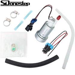 F90000267 450LPH High Performance E85 Fuel Pump +Flex Hose+Kit