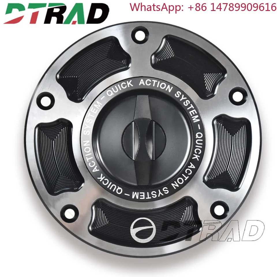 DTRAD Quick Lock CNC Aluminum Fuel Tank Anti-Theft For Moto Guzzi Griso/8V 850/1100/1200/1200 SE 8V Motorcycle Oil FillingMotorc