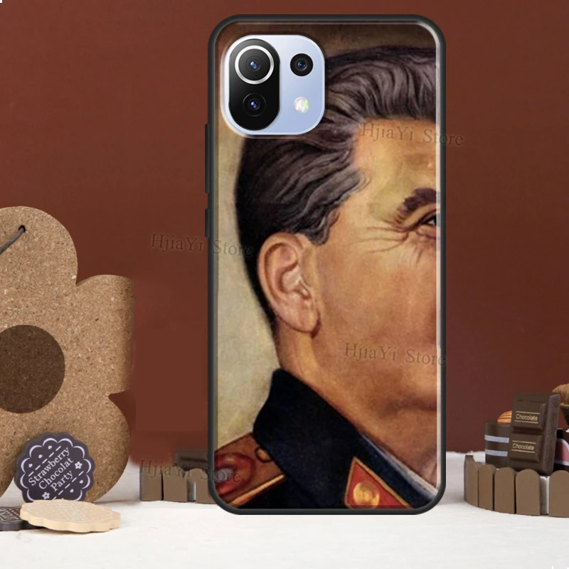 Russian Commander Stalin Funda For POCO F5 X3 X4 X5 Pro F4 GT C40 F3 Case For Xiaomi 11T 12T Pro 12 X 13 Lite Cover