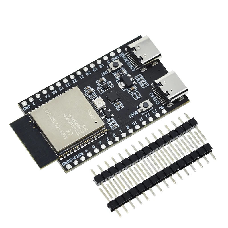 TZT ESP32 / ESP32-C6 WiFi + Bluetooth Internet Of Things scheda di sviluppo Dual Type-C Core Board ESP32-C6-DevKit C N4R2