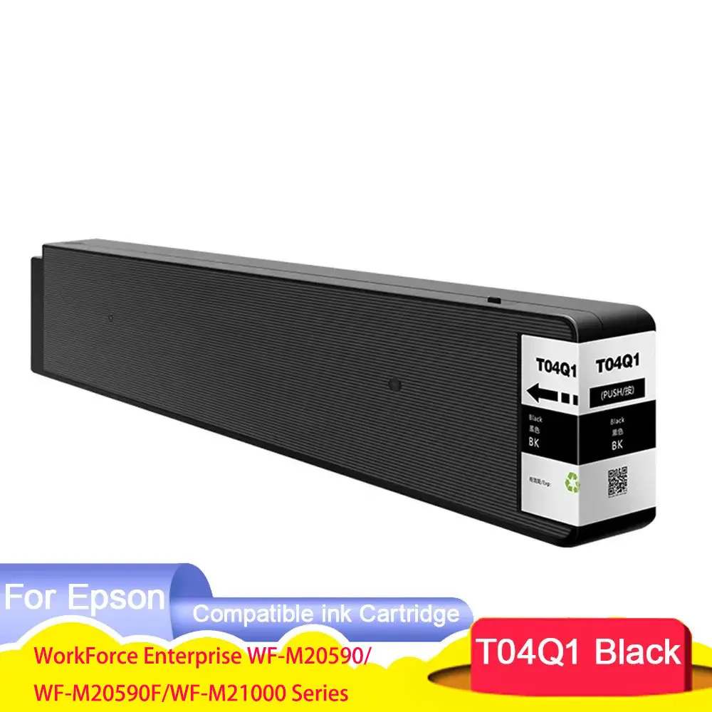 

T04Q1 T04Q T04Q100 Premium Compatible Black Ink Cartridge for Epson WorkForce Enterprise WF-M20590 WF-M20590F WF-M21000 Pritner