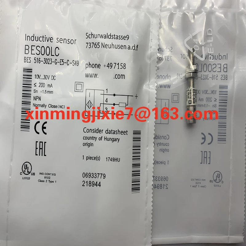 inductance approach switch  quality guarantee BES M08EH-POC15B-S04G BES M12MG-NOC80F-S04G   in stock sensor