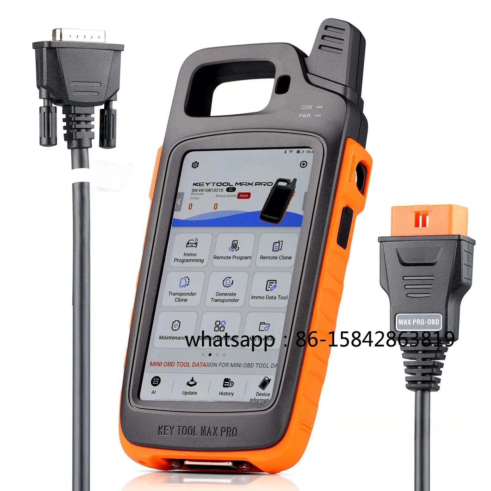 Max PRO Overseas Version, Car Key Programmer OBD Anti-theft Matching Instrument