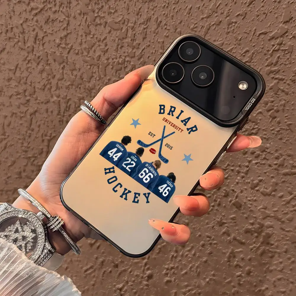 Hot tv O-off Campus Phone Case For iPhone 17 16 15 14 13 12 11 Pro Max Designer Matte Laser Aurora Funda Phone Case - view 4