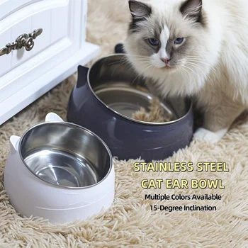 15° Inclined Double Pet Bowl 1
