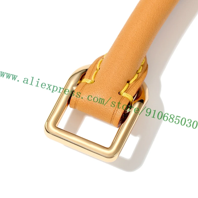 For Designer Alma Nano Bag Women Handbag Natural Beige Leather Handles Holders Shoulder Strap Bag Parts Accessories Repair Kit