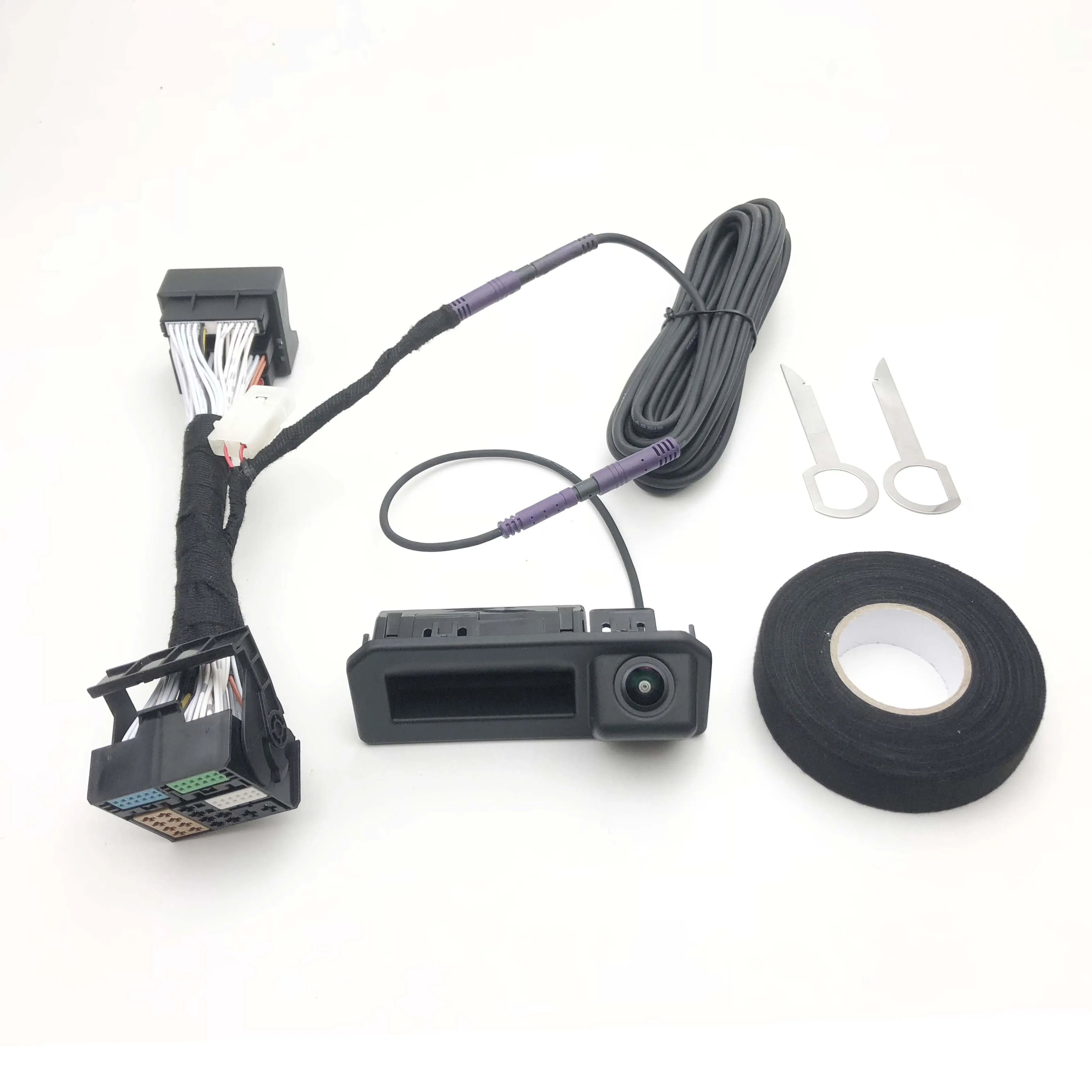 Canbus Dynamic Trajectory Camera For VW JETTA GLI MK7 2019 2020 2021 2022 2023 Parking backup Camera Work With MIB2 NAV Unit