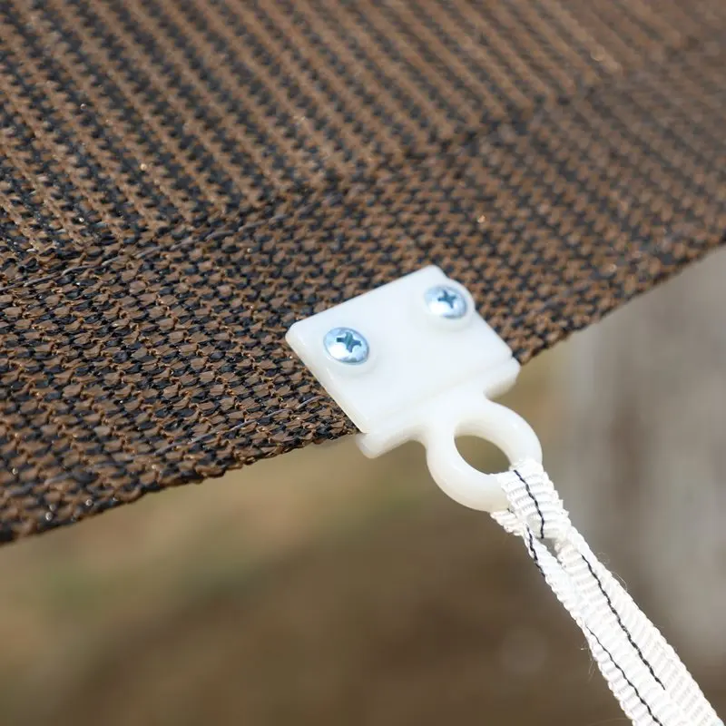 Garten-Sonnenschutznetz, Outdoor-Sonnenschutz, Schattennetz, Pool-Schattierung, Baldachin, Camping-Markise, Sonnenschutz mit verstellbarer Schnalle – Detail 11
