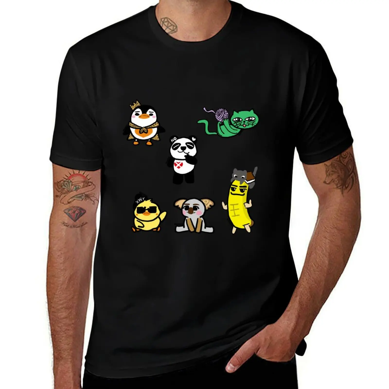 Zoopm-2Pm T-Shirt Anime T Shirts Douane Ontwerp Van Uw Eigen Oversized Katoen Grafisch T-Shirt Oversized T-Shirt Heren