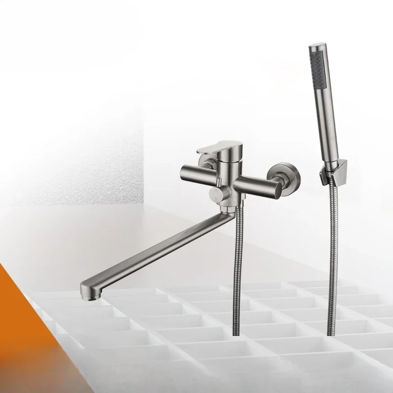 Bathroom Accessories Stainless Steel Embedded Kitchen Multifunctional Faucet Set