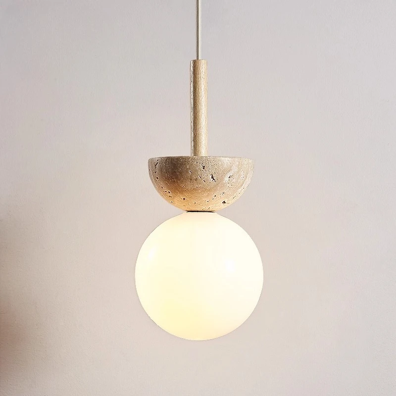 

Cream style bedroom bedside pendant light, medieval creative children's room atmosphere, coffee shop lighting fixtures