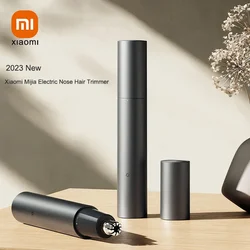 2023 Новый электрический триммер для волос XIAOMI Mijia портативный триммер для бровей с ушками носа для мужчин перезаряжаемая безболезненная машинка для стрижки волос