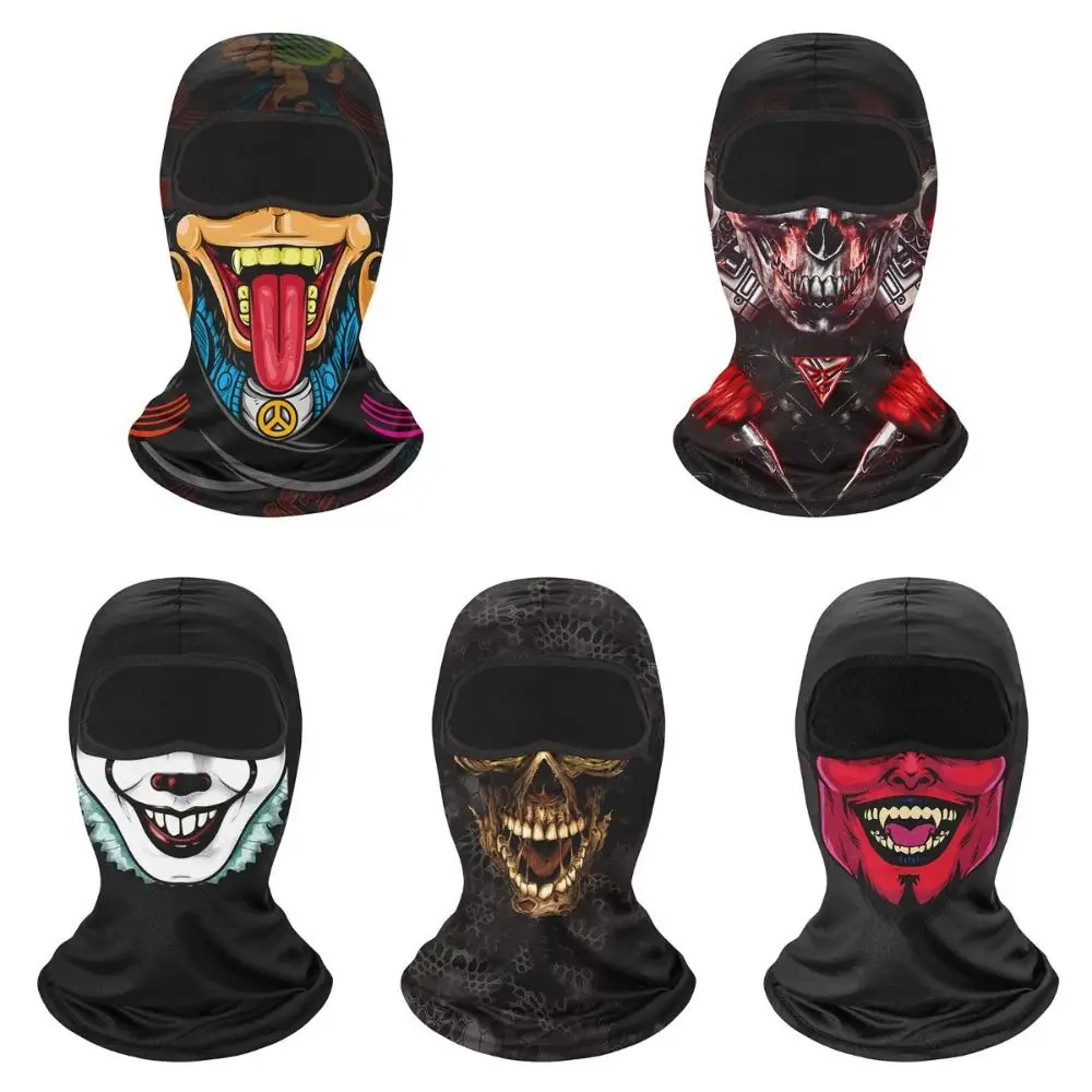 Balaclava motocicleta balaclava leve portátil ciclismo máscara facial completa respirável proteção solar capacete da bicicleta capuz bonés