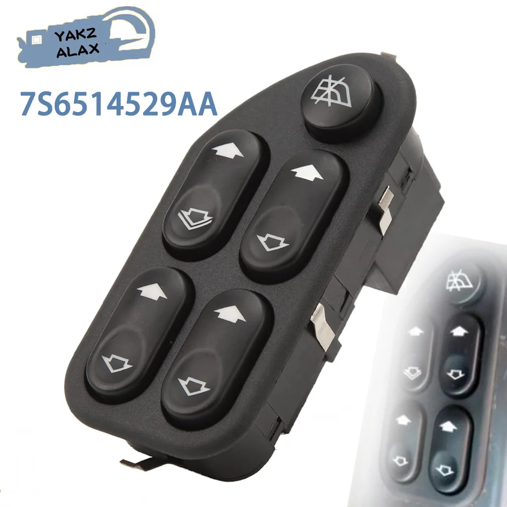 7S 6514529 Interruptor de Control de ventanilla eléctrica principal AA para Ford Ranger Fiesta Ecosport 2004 2005 2006 2007 2008 Mitsubishi Space Star DA