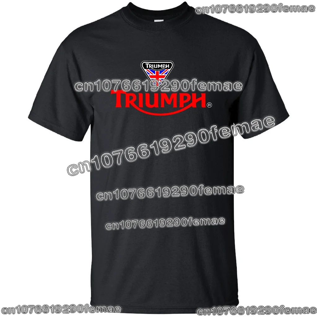 

Hot Triumph Men’s Streetwear T-shirt Motorcycle Biker Graphic Casual Tee Comfortable Daily High Quality Fashion Top