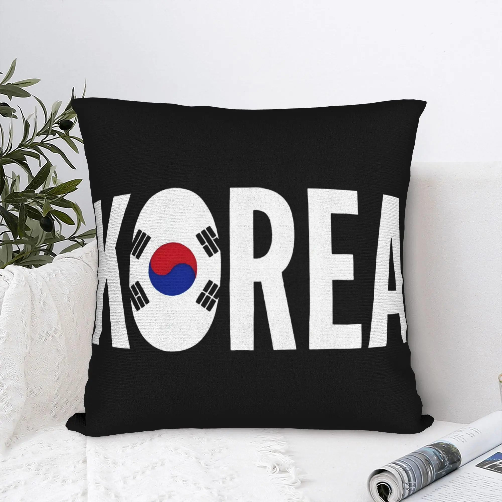 Republic of Korea Flag Pillow Cover  Fashion Pillow Case For Wedding Party Home Decor Design Pillowcases Gift