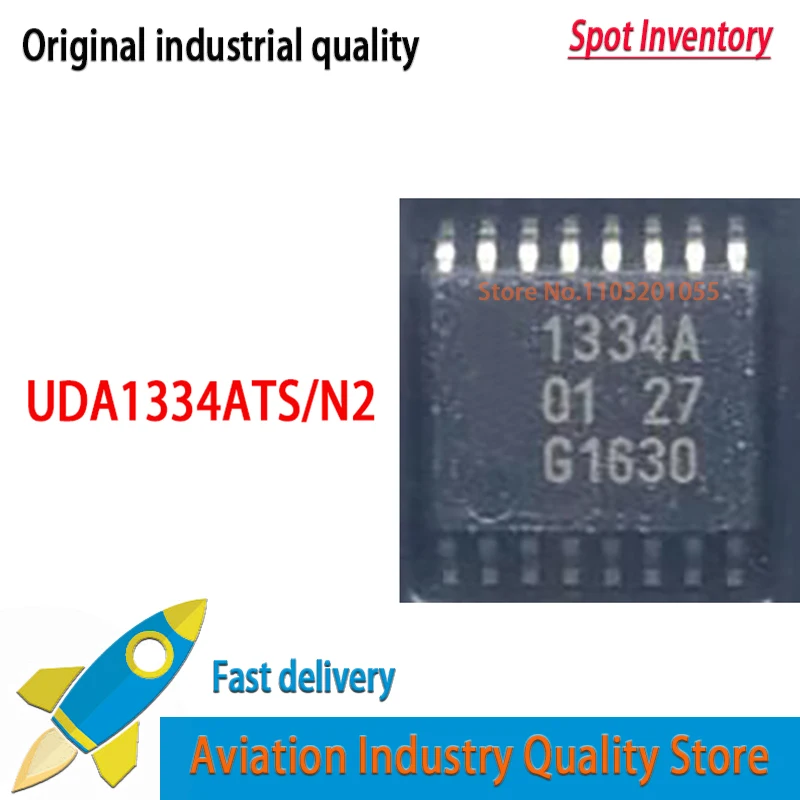 UDA1334ATS/N2 10PCS/lot  UDA1334ATS UDA1334 TSSOP-16