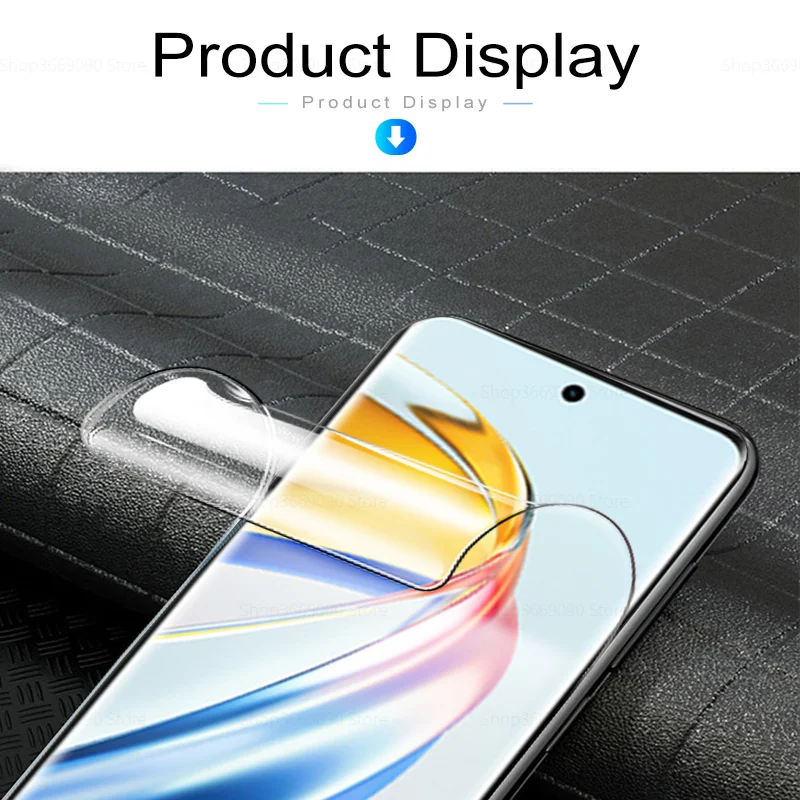 3in1 Camera Lens Protective Hydrogel Film For Honor X9b X 9A 9 A Honar X50 honorx50 5G 6.78inch Screen Protector Film Not Glass